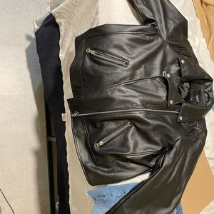 Faux Torrid Leather Jacket